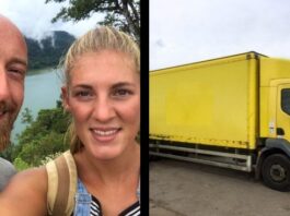 Parret køber snavset lastbil for 31 000 kr – kig ind for at se hvilket drømmehjem de har skabt