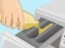 Hun tømmer eddik i vaskemaskinen. Men når du ser hvorfor, MÅ du prøve det selv!