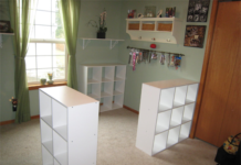 Hij zet 3 IKEA kastjes tegen elkaar aan en maakt dit voor zijn vrouw…Wat een gaaf resultaat!!